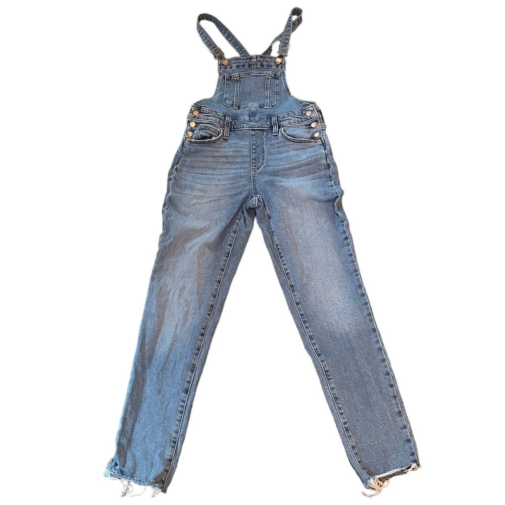 Universal Thread Womens Bib Overalls Blue Denim 00/24R